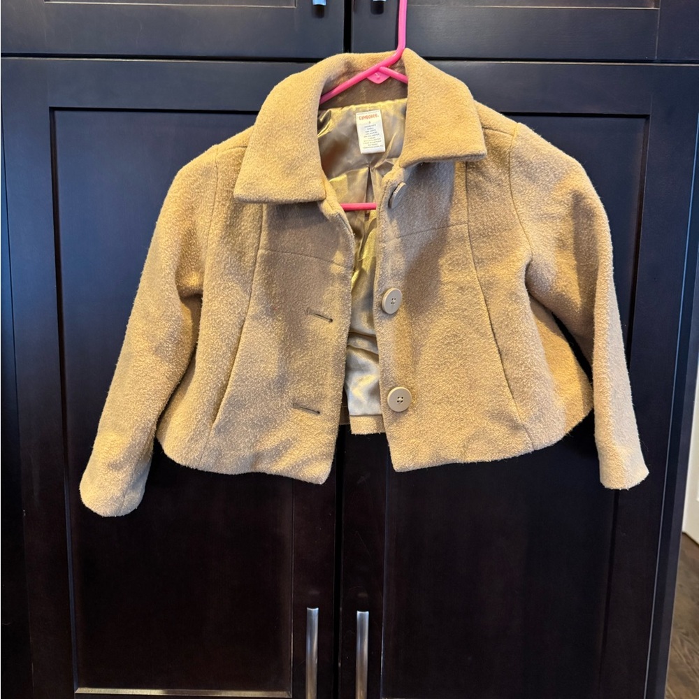 Gymboree Tan Pea Coat for Kids